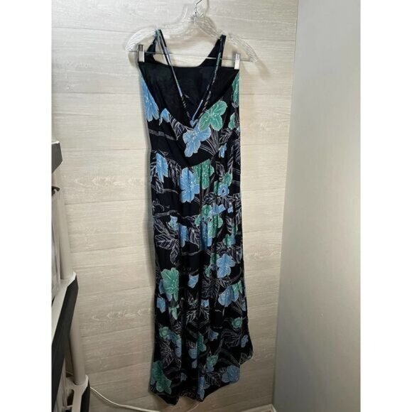 Ann Taylor‎ LOFT Floral Tiered Strappy Maxi Dress Size 2 - Picture 3 of 6
